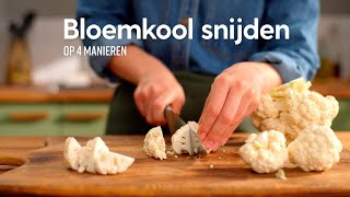 Bloemkool snijden  How to  Allerhande [upl. by Nazarius]