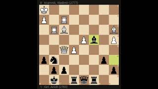 2019 Wijk aan Zee Kramnik Vladimir Giri Anish cờvua chess games chessplayer шахматы [upl. by Menken]