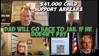 Dad Will Go Back to Jail If He Doesnt Pay  Dad Owes 41000 [upl. by Nappy]