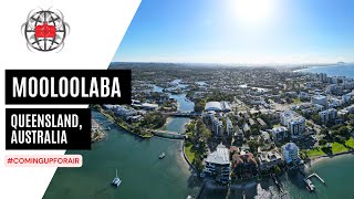 Mooloolaba Sunshine Coast from above  Comingupforair [upl. by Gentilis]