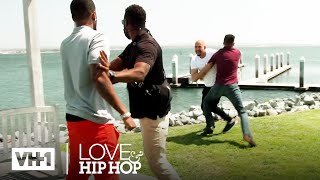 Safaree amp Cisco Throw Hands 😱 VH1 Family Reunion Love amp Hip Hop Edition [upl. by Collayer]