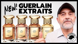 NEW GUERLAIN EXTRAITS  LART amp LA MATIERE Bergamot Iris Jasmin Rose Tonka  Vanilla Extraits [upl. by Mulloy]