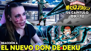 EL NUEVO DON DE DEKU  REACCIÓN A BOKU NO HERO TEMPORADA 5  09  12 [upl. by Laertnom222]