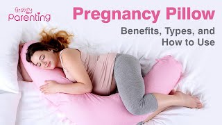 Using a Cshaped Pregnancy Pillow [upl. by Aleiram]