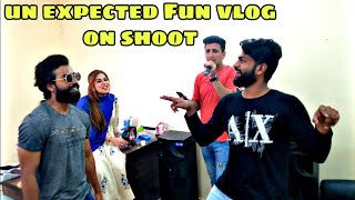 Un Expected fun vlog on shoot  Shehbaaz khan Fara khan  Amer  immi vlogs [upl. by Kurtis]