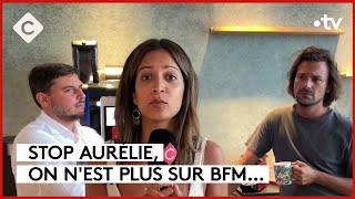 Stop Aurélie tu nes plus chez BFM TV L’ABC  C à Vous  04092023 [upl. by Niwhsa]