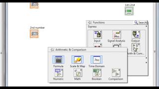 LabView Series Using Comparison tools and LEDs 2 [upl. by Atiana]