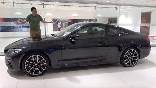 The 2021 BMW M440i Is the New BigNosed BMW Coupe [upl. by Marj886]