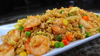 How to Make Shrimp Fried Rice EASY Chinese Fried Rice Recipe Better Than Take Out [upl. by Judi902]