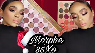 Morphe 35XO Palette Tutorial [upl. by Suiravad]