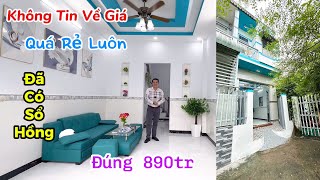 KHÔNG TIN VỀ GIÁ LUÔN😍Quá RẺ Đúng 890tr👉Đã Có Sổ Hồng Riêng💯Gần Bình Chánh✅Bán Nhà Chính Chủ Giá RẺ [upl. by Cirederf]