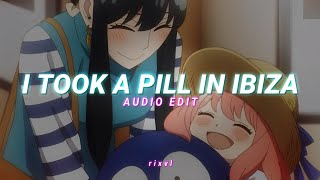 i took a pill in ibiza seeb remix  mike posner  edit audio [upl. by Hgielar]