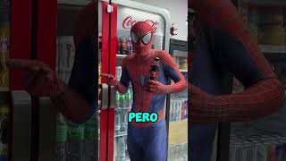 SPIDERMAN SALE a la CALLE para AYUDAR a las PERSONAS [upl. by Petronilla]