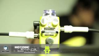 Hotone Komp Compressor Pedal demonstration by Guitarcube [upl. by Haze]