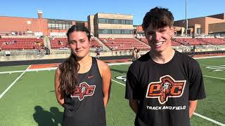 Post Meet Interview Sisely Mitchell Sr and Connor Currence Sr [upl. by Poock932]