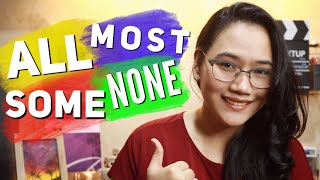 All Most Some or None  English Grammar  CSE and UPCAT Review [upl. by Atled]