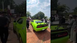 Dodge Challenger SRT Hellcat Widebody Jailbreak RWD 💚🚀  dodgecharger v8engine charger 4wd [upl. by Coe]