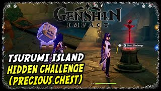 Tsurumi Island Hidden Challenge Location in Shirikoro Peak Precious Chest [upl. by Merras]