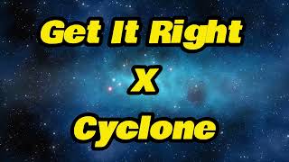 Get it Right X Cyclone  Baby Bash ft T Pain  Mashup  Remix remixes2024 rnb tpain mashups [upl. by Nylteak]