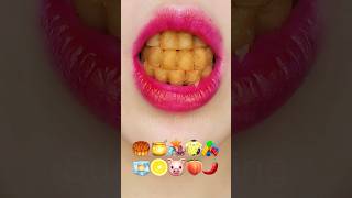 SunnyEATING asmr 이모지 emoji food eating soundssped up [upl. by Ahsiyt186]