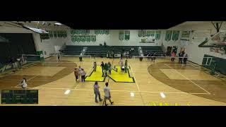 Northwestern Area High School vs HerreidSelby High School Womens Varsity Volleyball [upl. by Joacimah]