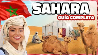 Dormí en el DESIERTO de SAHARA 🇲🇦😱  Tour de 4 días lo bueno lo malo y lo feo [upl. by Tatiania]