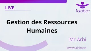 GESTION DES RESSOURCES HUMAINES [upl. by Ibloc132]