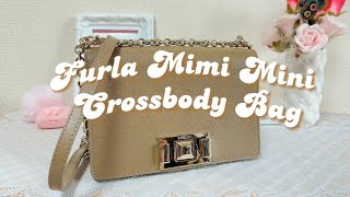 Furla Mimi Mini Crossbody Bag Haul  Furla Outlet Mall  Aesthetic  ASMR  Ladys Stuff [upl. by Nyltyak717]