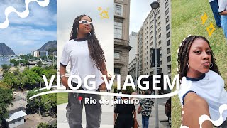 Vlog viagemRio de janeiropasseio maquiagemrotina Copacabana [upl. by Nyladgam403]