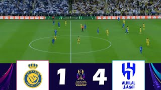 AlNassr vs AlHilal 14  Final  Saudi Super Cup 2025  Match Highlights [upl. by Costanza427]