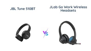 JBL Tune 510BT vs JLab Go Work Wireless Headsets [upl. by Innek]