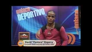 David quotPanteraquot Zegarra quotser Campeón Mundial es sueño de todo deportistaquot [upl. by Melvyn]