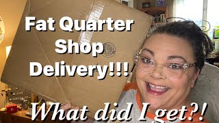 Fat Quarter Shop Delivery What did I get [upl. by Dinnie958]