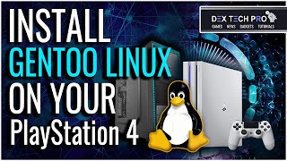 How to install Gentoo Linux on PlayStation 4 [upl. by Assenat]