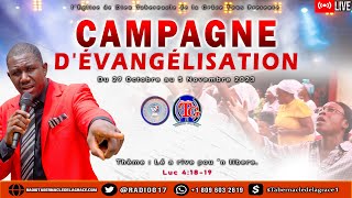 7eme Soirée de Campagne Devangelisation  LEglise de Dieu Tabernacle de la Grâce 04 Novembre 2023 [upl. by Jacqueline427]