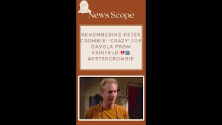 Remembering Peter Crombie Crazy Joe Davola from Seinfeld 💔📺 [upl. by Franck]