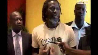 Tiken Jah Fakoly chez le Président Alassane Ouattara [upl. by Emile570]