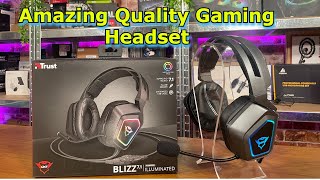 Trust GXT 450 RGB Gaming Headset  Unboxing amp Review  Mic amp Audio Test [upl. by Cr182]