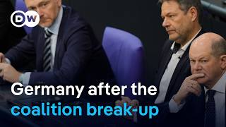 Whats next for Germany after the coalition collapse  DW News [upl. by Eelahs]