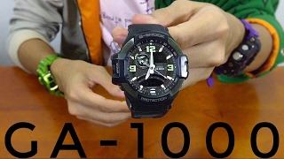 NeoBrite Gravitymaster GA10001BJF Skycockpit GShock watch review  and then some [upl. by Rodi]