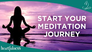 How to Meditate  Guided Meditation for Beginners  Heartfulness [upl. by Farlee601]