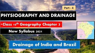 Chapter 3 Physiography and Drainage Part 4 SSC Board Class 10 New syllabus 2021 Lets Revise [upl. by Oninotna]