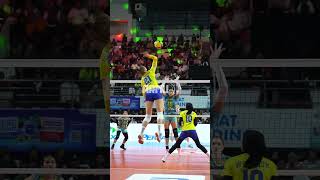 barbie hidup  Anna Davyskiba 🔥🔥 proliga2024 [upl. by Ahsykal]