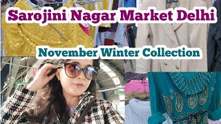 Sarojini Nagar Market Delhi  Sarojini Nagar Market Winter Collection  Sarojini Nagar Latest Video [upl. by Peirsen]