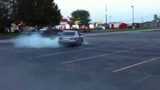 MazdaSpeed6 Donut Burnout Mazda MS6 [upl. by Ahsinnor990]