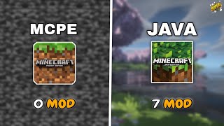 TOP 7 Best ModsAddon To Turn Your MCPE Into Minecraft Java Edition 121˖22 [upl. by Norrie355]