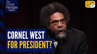 Cornel West on capitalism Ukraine and his presidential run  The Chris Hedges Report [upl. by Hadeis]