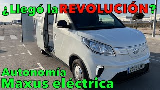 ¿Llegó la REVOLUCIÓN de las FURGONETAS ELÉCTRICAS Maxus eDeliver3 PRUEBA DE AUTONOMÍA REAL MOTORK [upl. by Lehctim671]