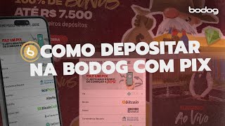 COMO DEPOSITAR NA BODOG COM O PIX  Bodog [upl. by Ferdie]