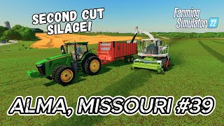 ALMA MISSOURI FS22  SILAGE HARVEST  4K Timelapse amp Montage [upl. by Ardnaek]